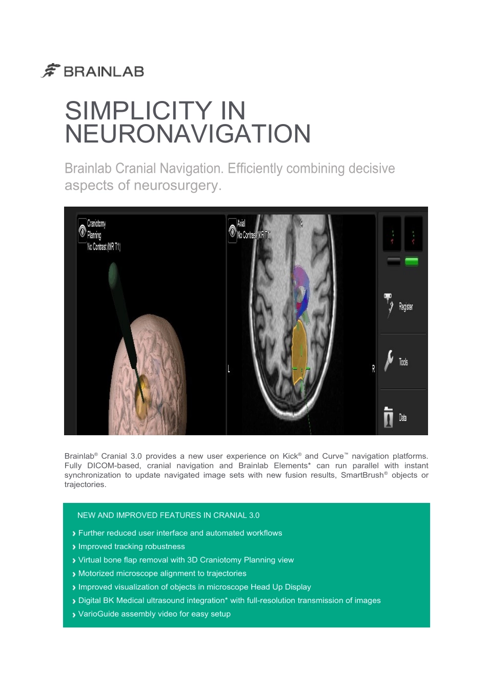 Brainlab 颅骨导航3.0说明书_第1页