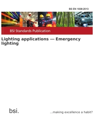 BS EN 1838-2013原版完整文件