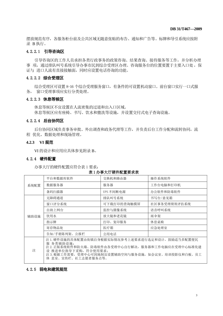 DB31_T 467-2009 社区事务受理服务中心建设服务规范_第3页