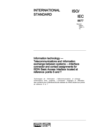 ISO IEC 8877-1992原版完整文件