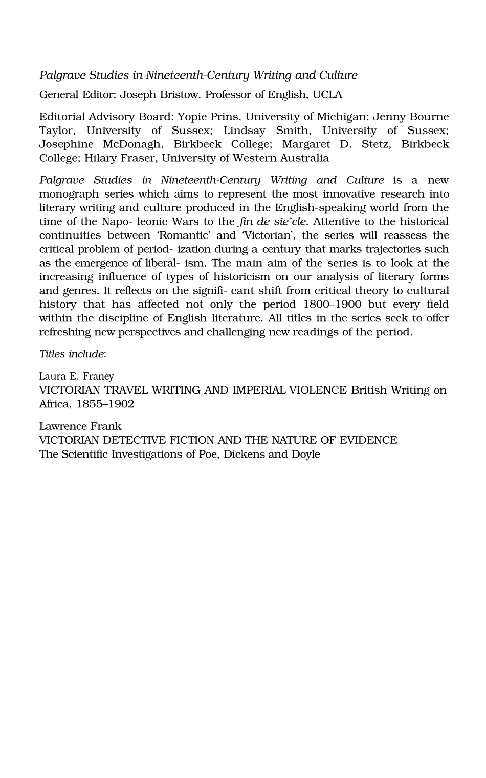 Laura Franey - Victorian Travel Writing and Imperial Violence_ British Writing of A原版完整文件_第3页