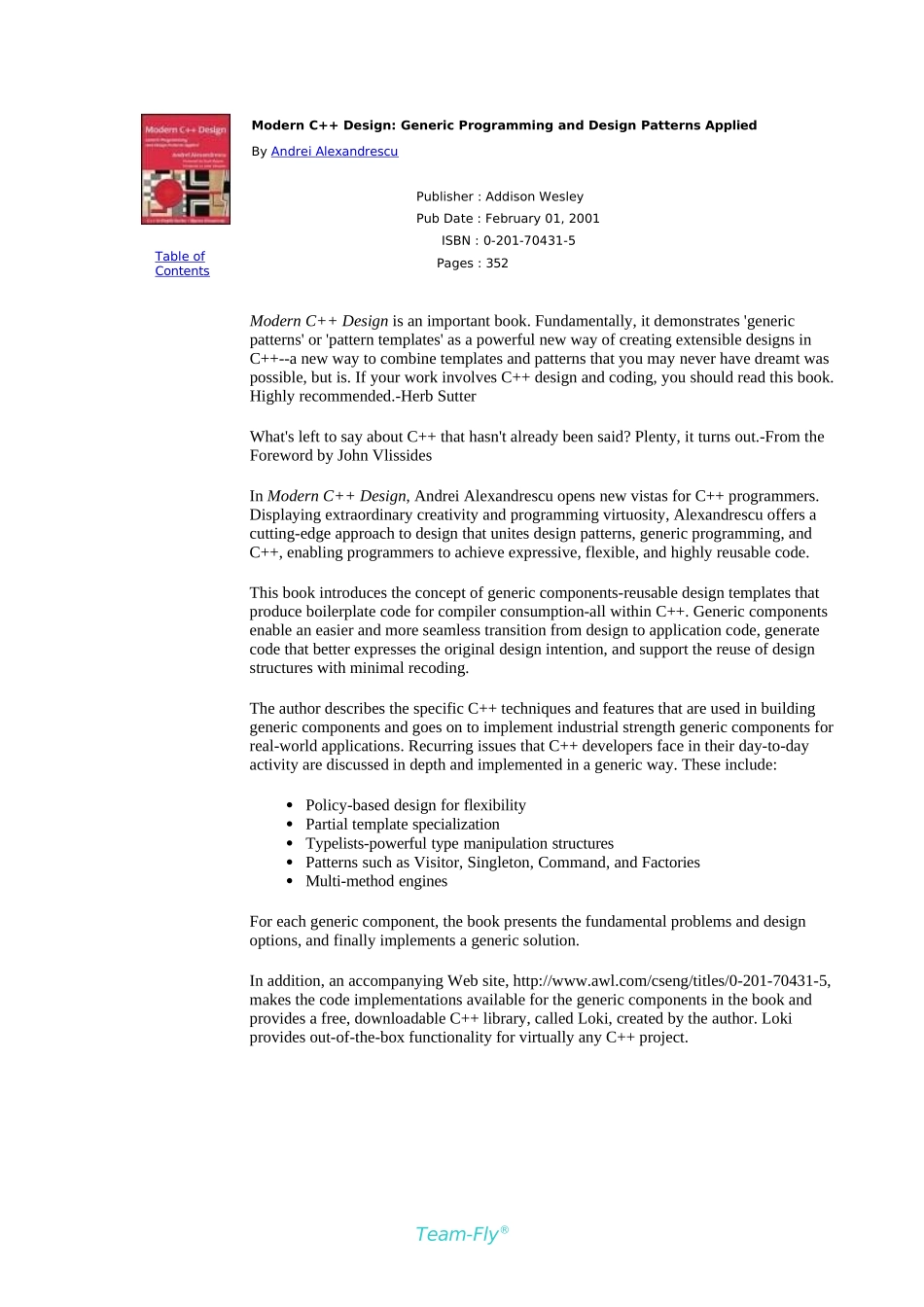 Modern C++ Design 原版完整文件_第1页