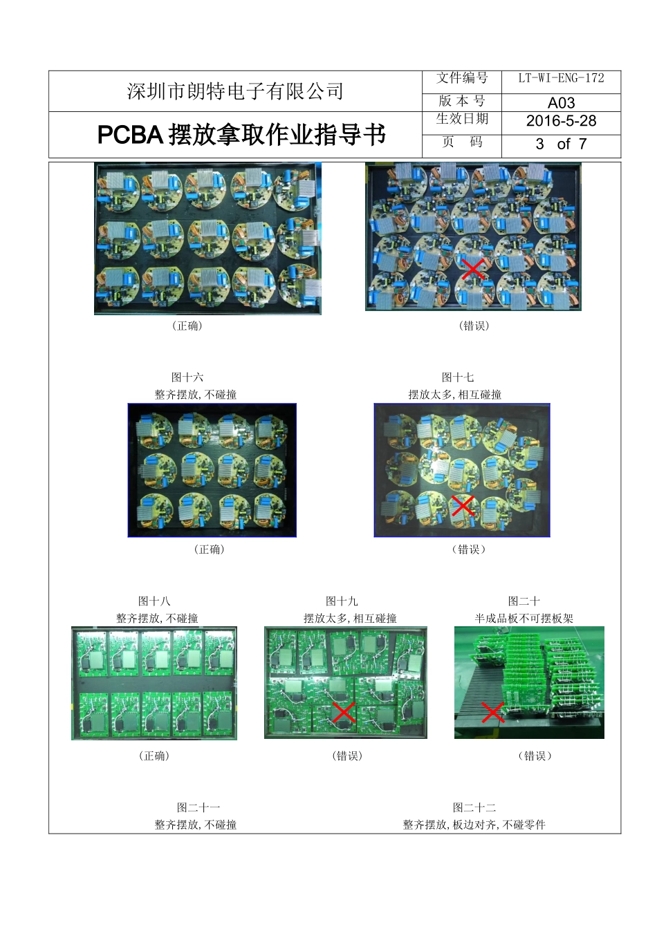 PCBA摆放拿取作业指导书_第3页
