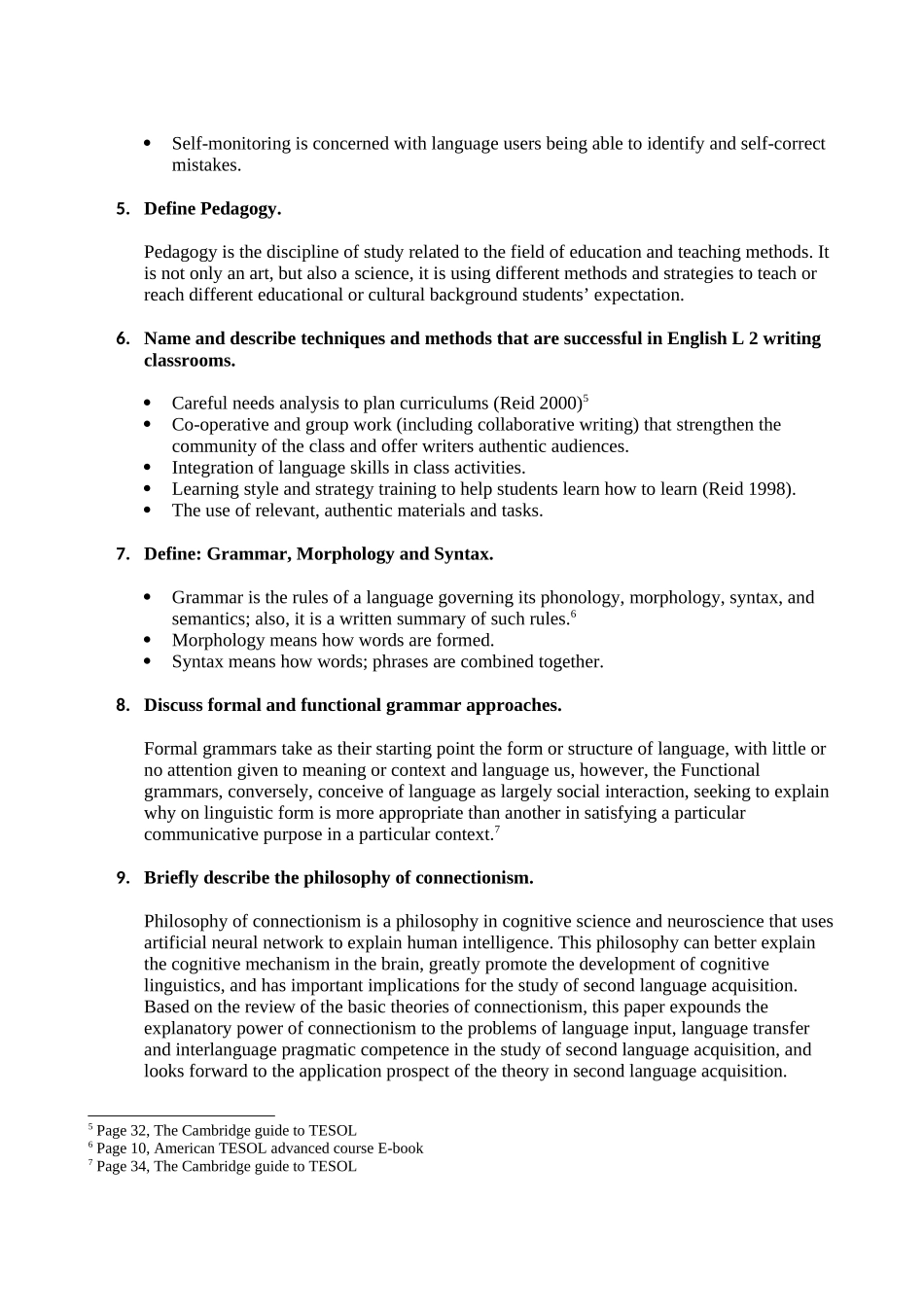 TESOL高级英语教师资格证96分真题含小论文_第2页