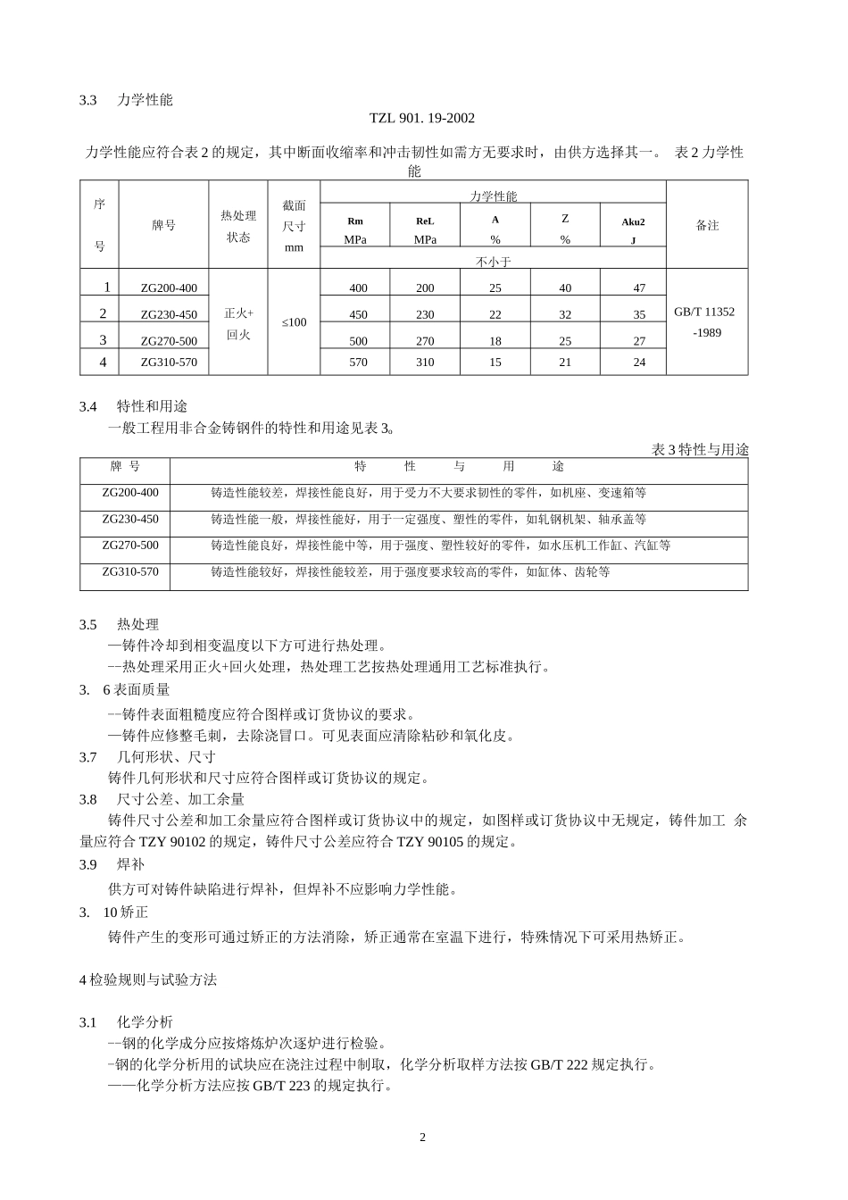 TZB(太重铸件材料标准及通用技术条件)_第3页