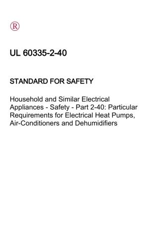 UL 60335-2-40-2022-第四版原版完整文件