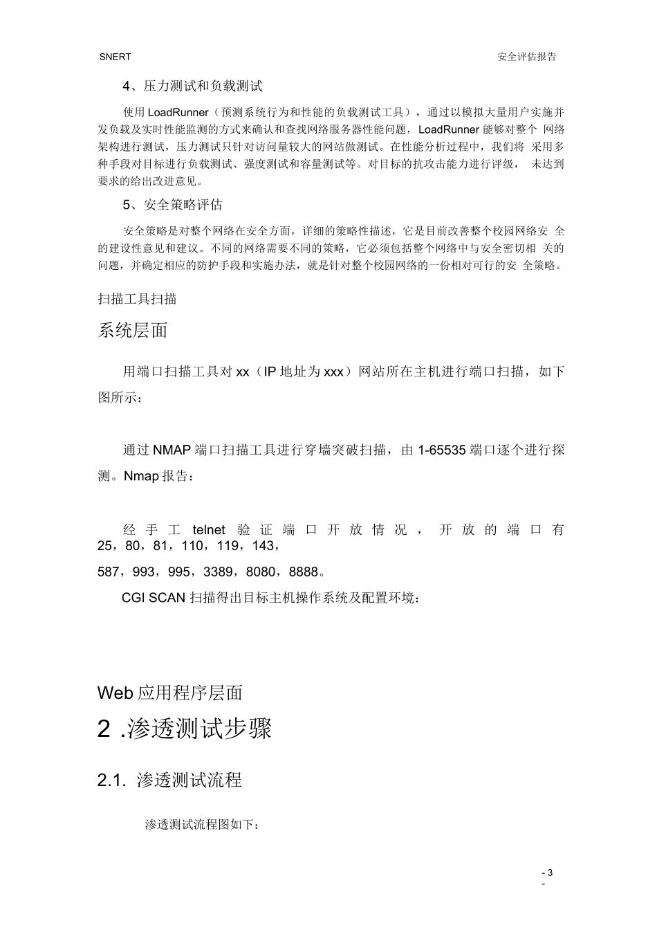 安全评估报告模板v0.1_第3页