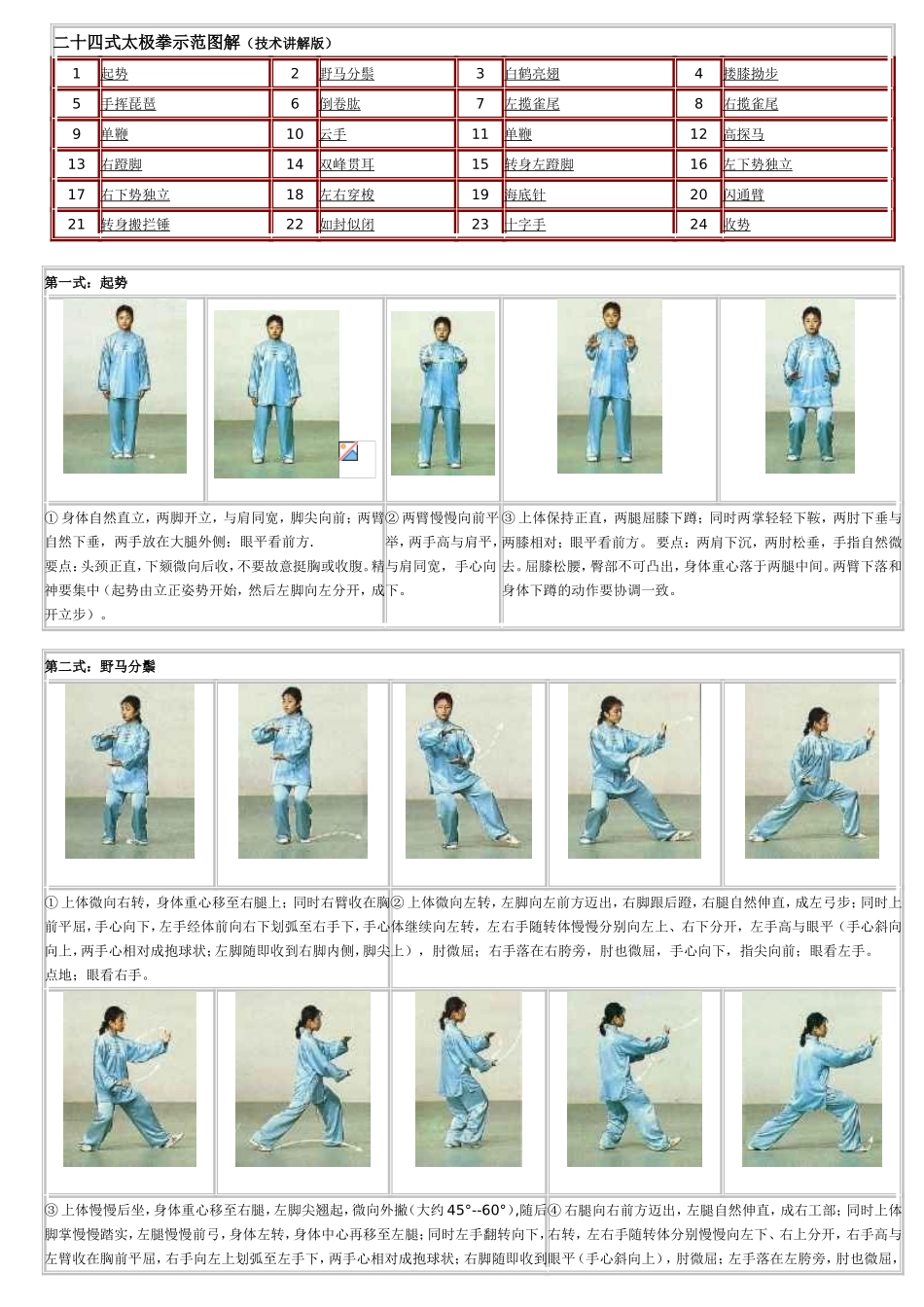 陈式二十四式太极拳_第1页
