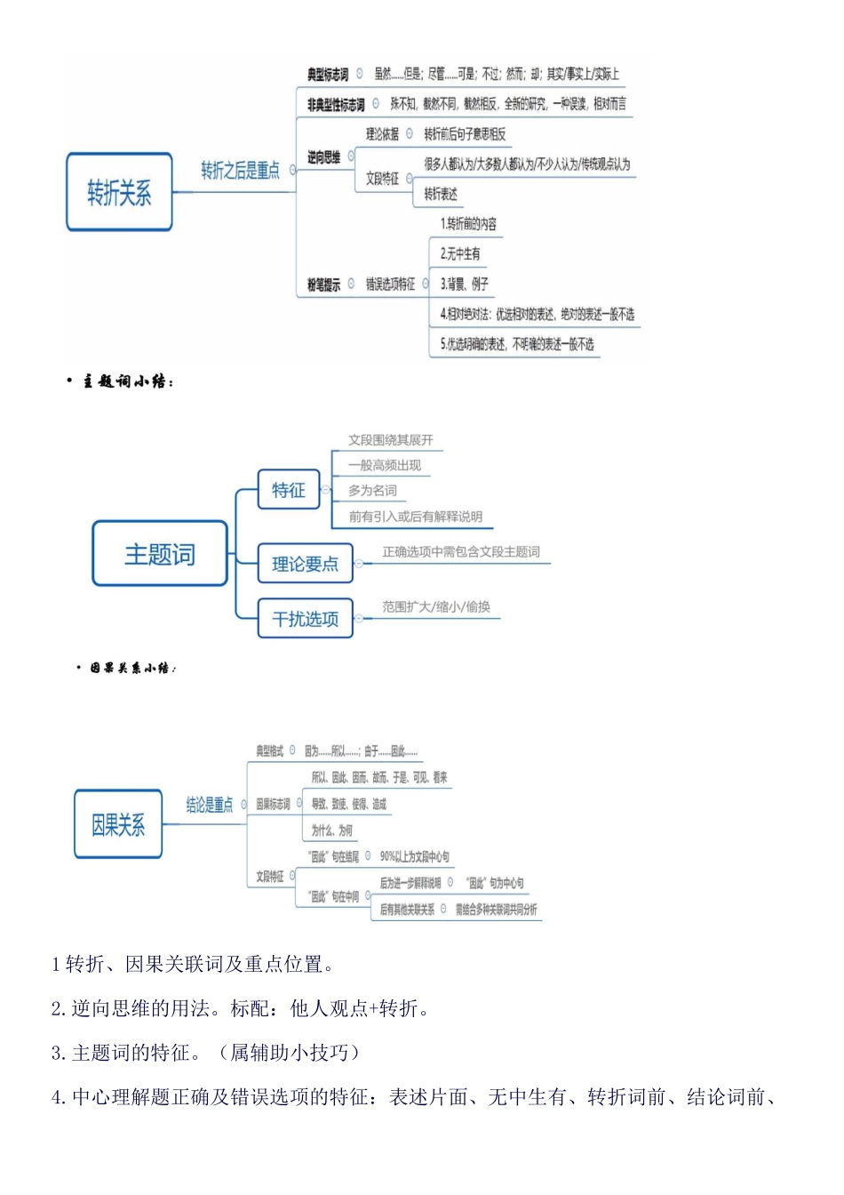 公务员考试行测关键知识点系统整理_第2页