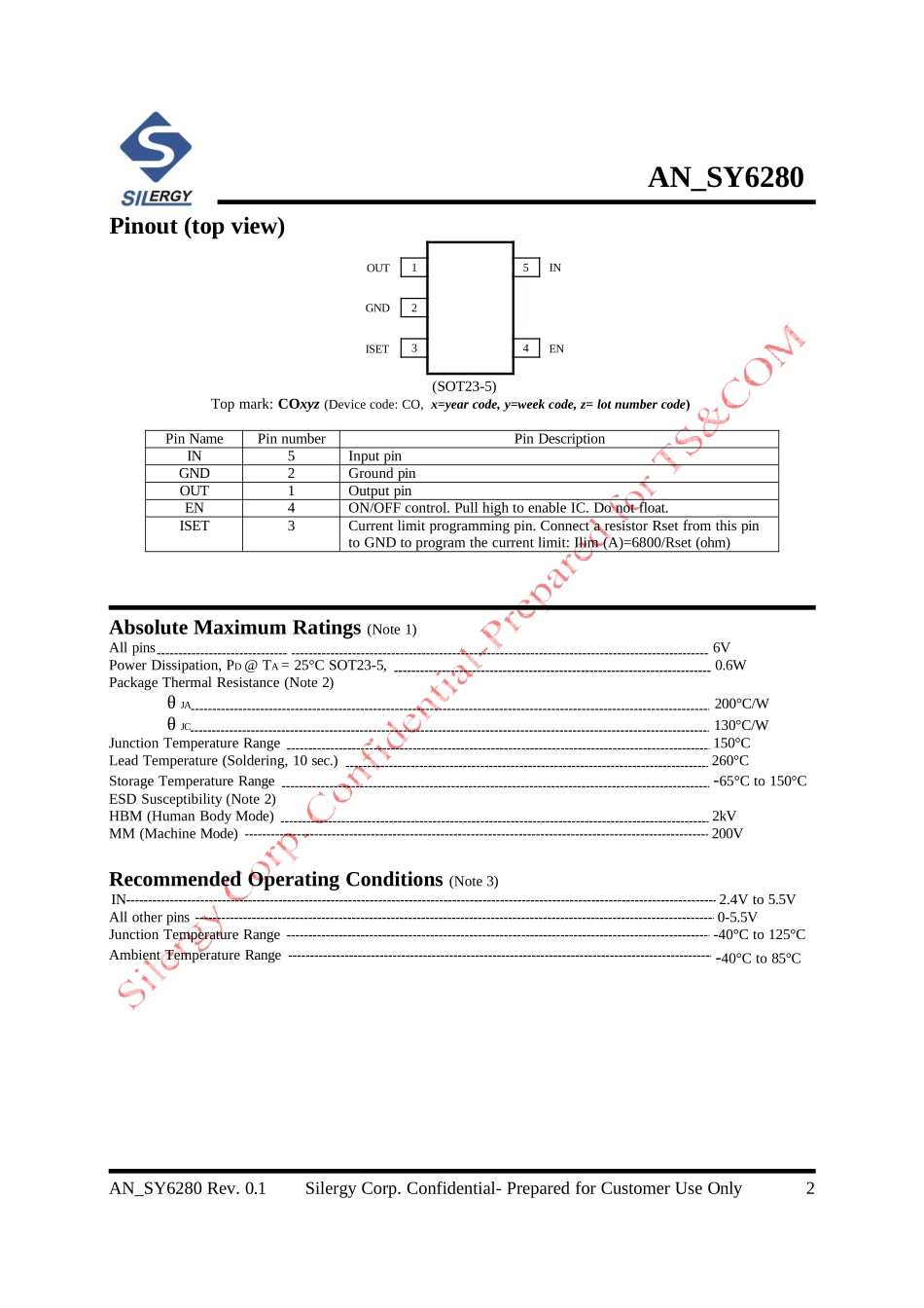 功率开关-SY6280AAC手册_第2页