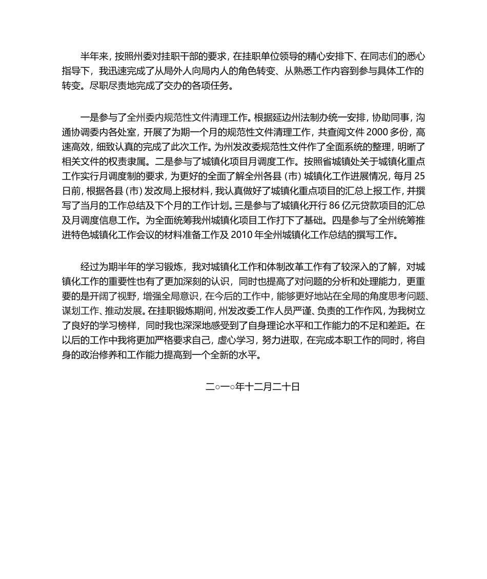 挂职锻炼工作总结_第2页