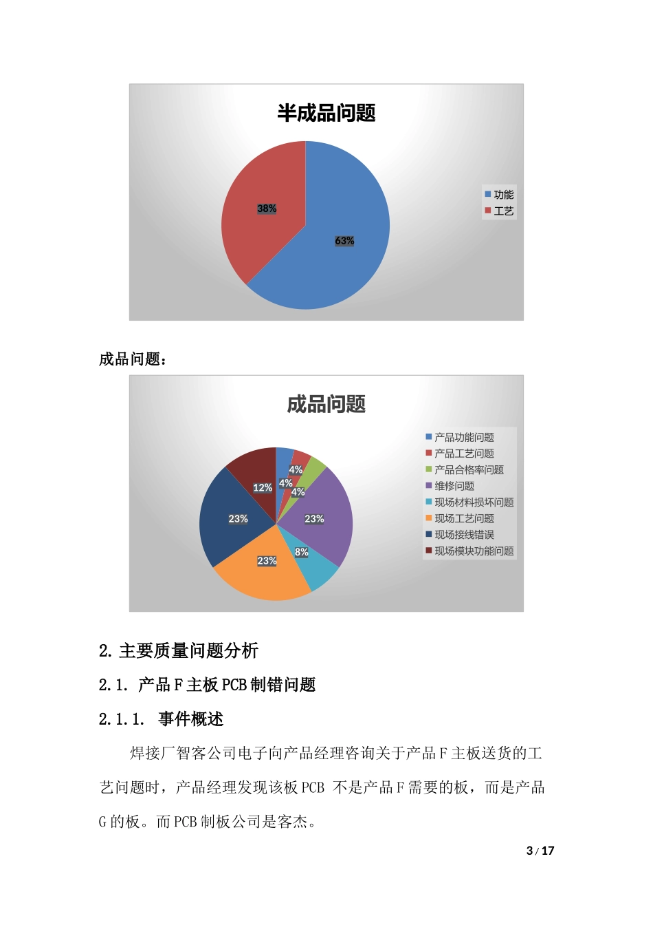 华为公司产品生产质量问题总结与分析改进_第3页