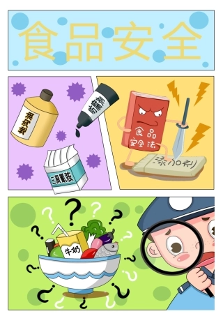 开学食品安全教育手抄报