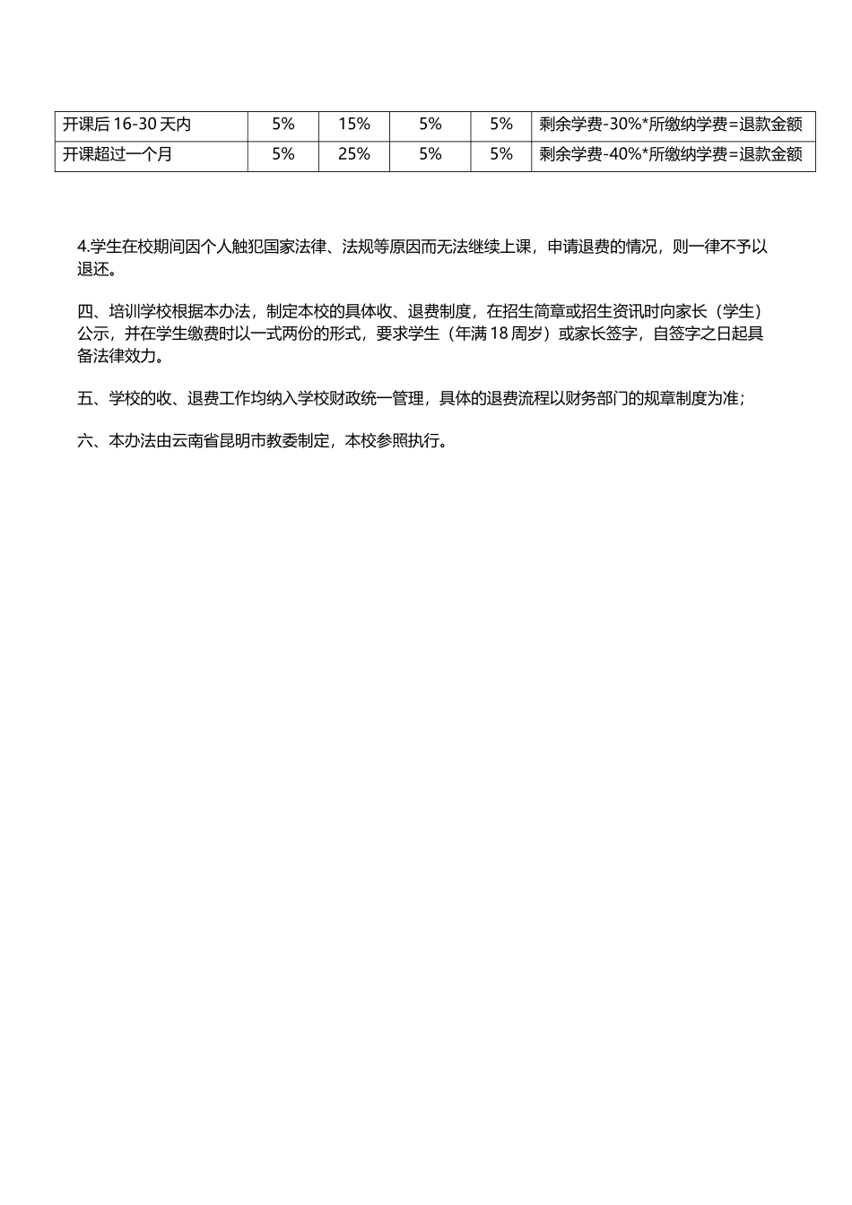 培训学校收退费管理办法_第3页