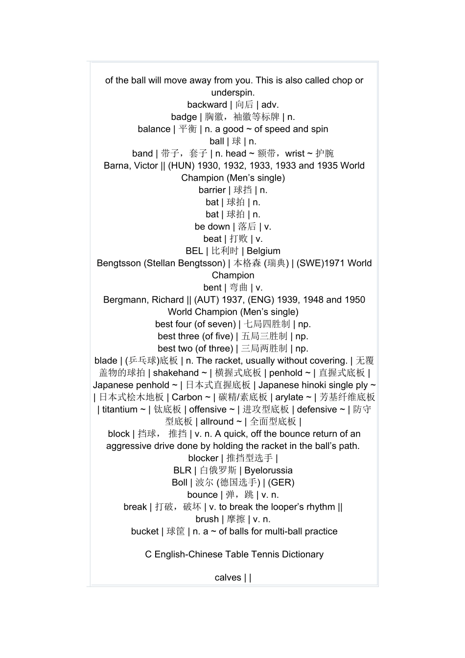 乒乓球术语大全_第2页