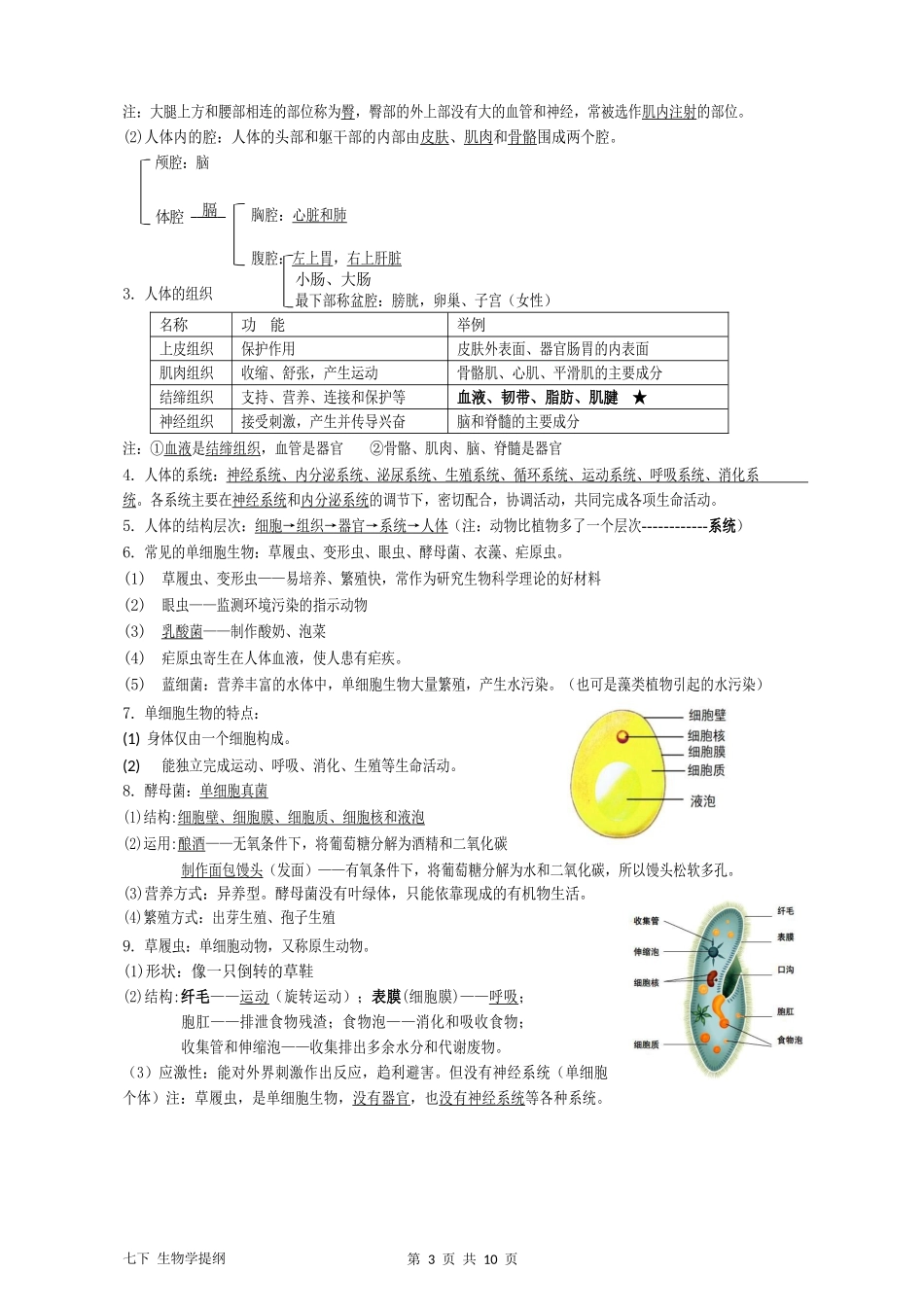 七下生物学复习提纲苏科版_第3页