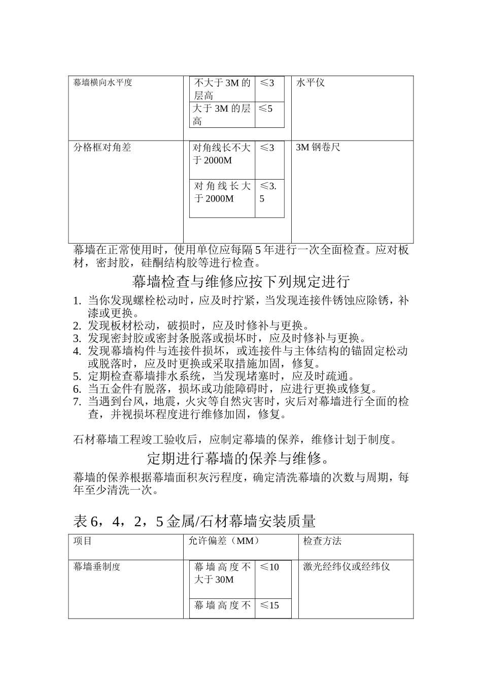 石材幕墙使用保养与维护_第2页