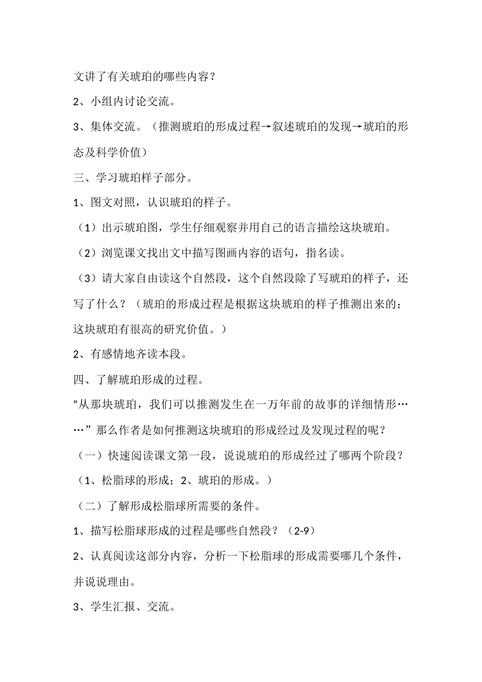 王林波琥珀展示课教案_第2页