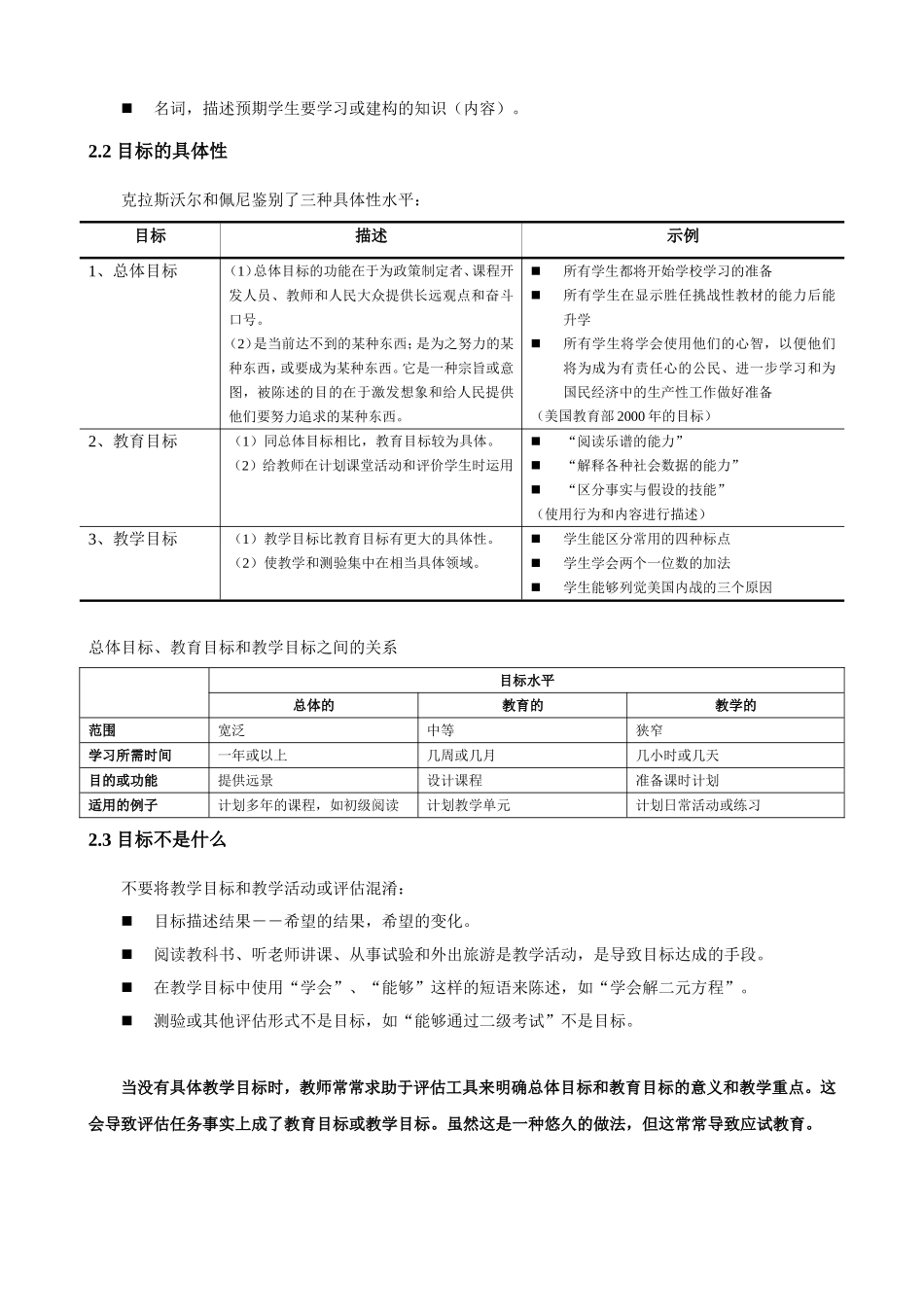学习、教学和评估的分类学(布鲁姆教育目标分类学修订版)_第3页