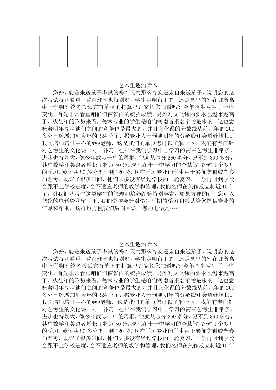 艺术生邀约话术_第3页