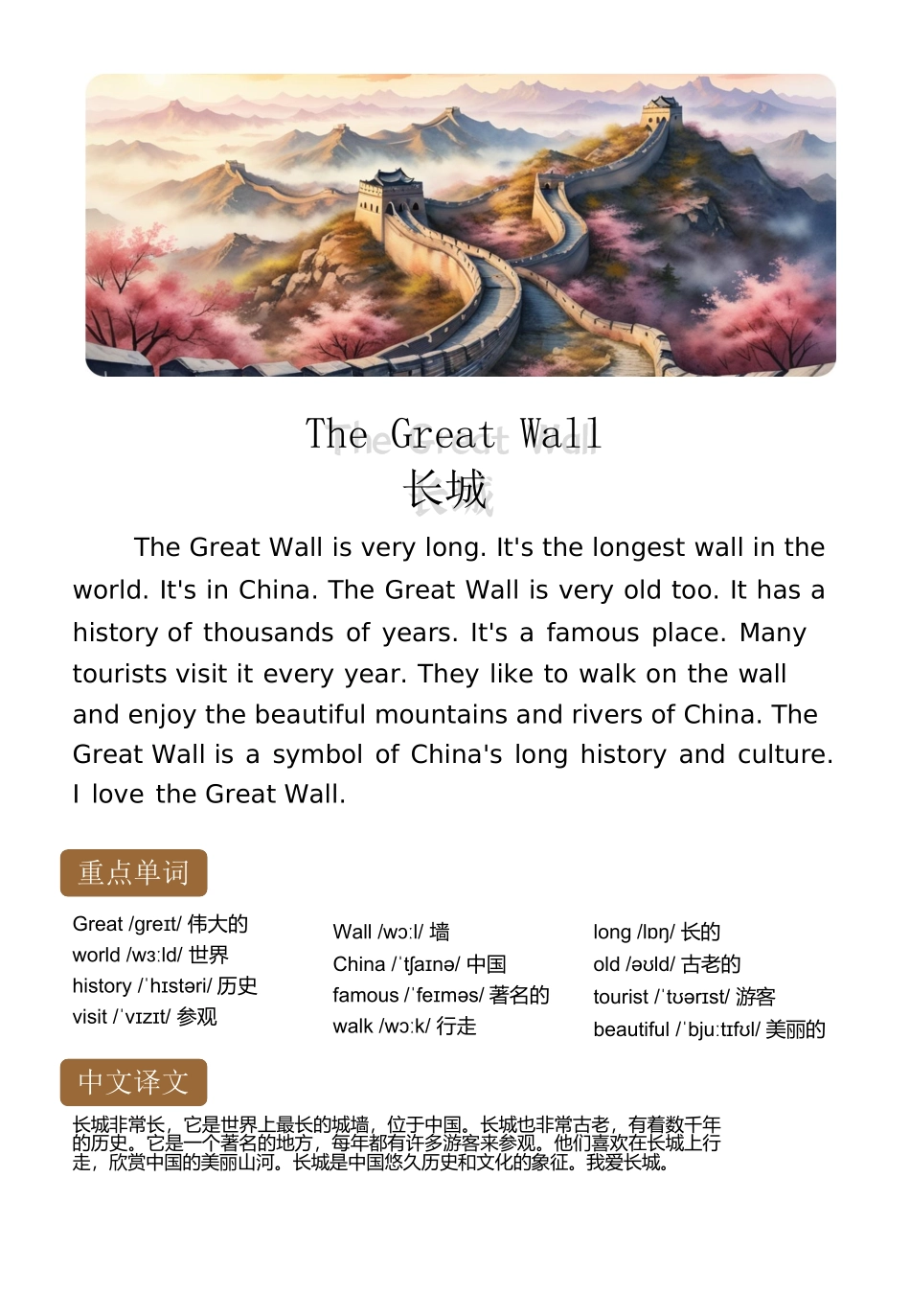 英文小短文30篇_第3页