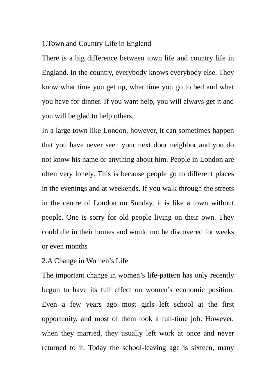 英语专业四级Dictation50篇_第1页