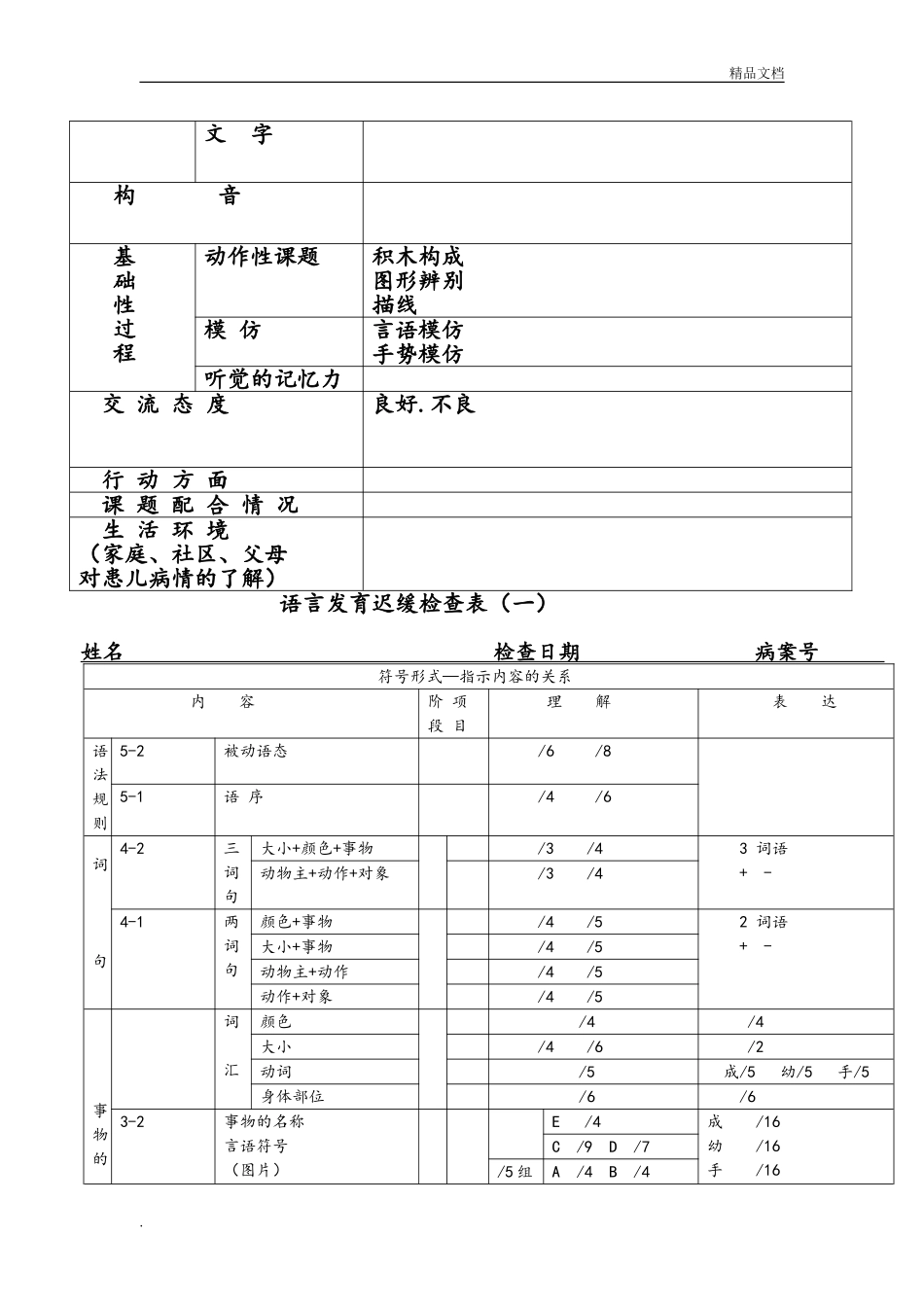 语言发育迟缓检查(CRRC版)_第2页