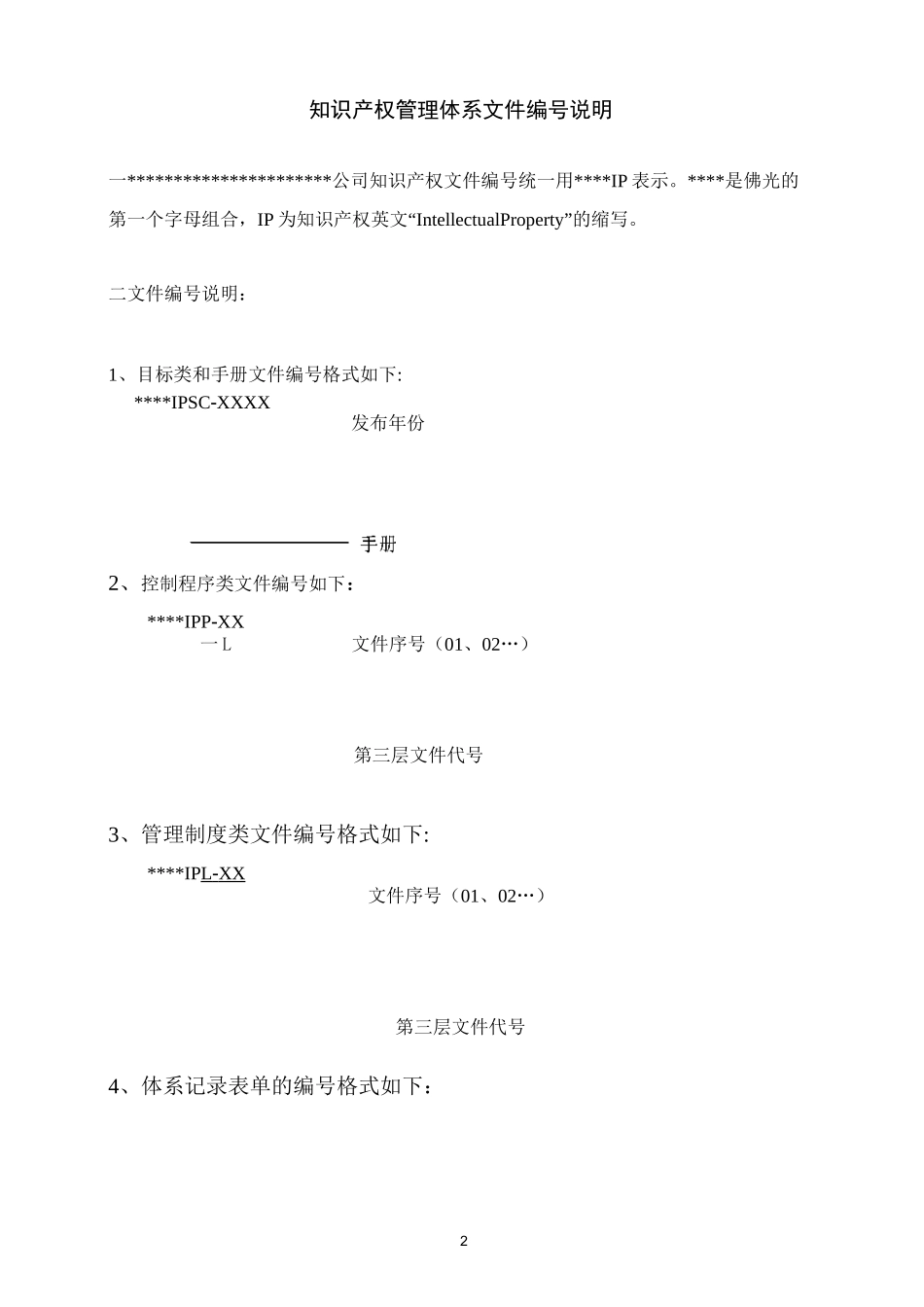 知识产权管理体系程序文件_第3页