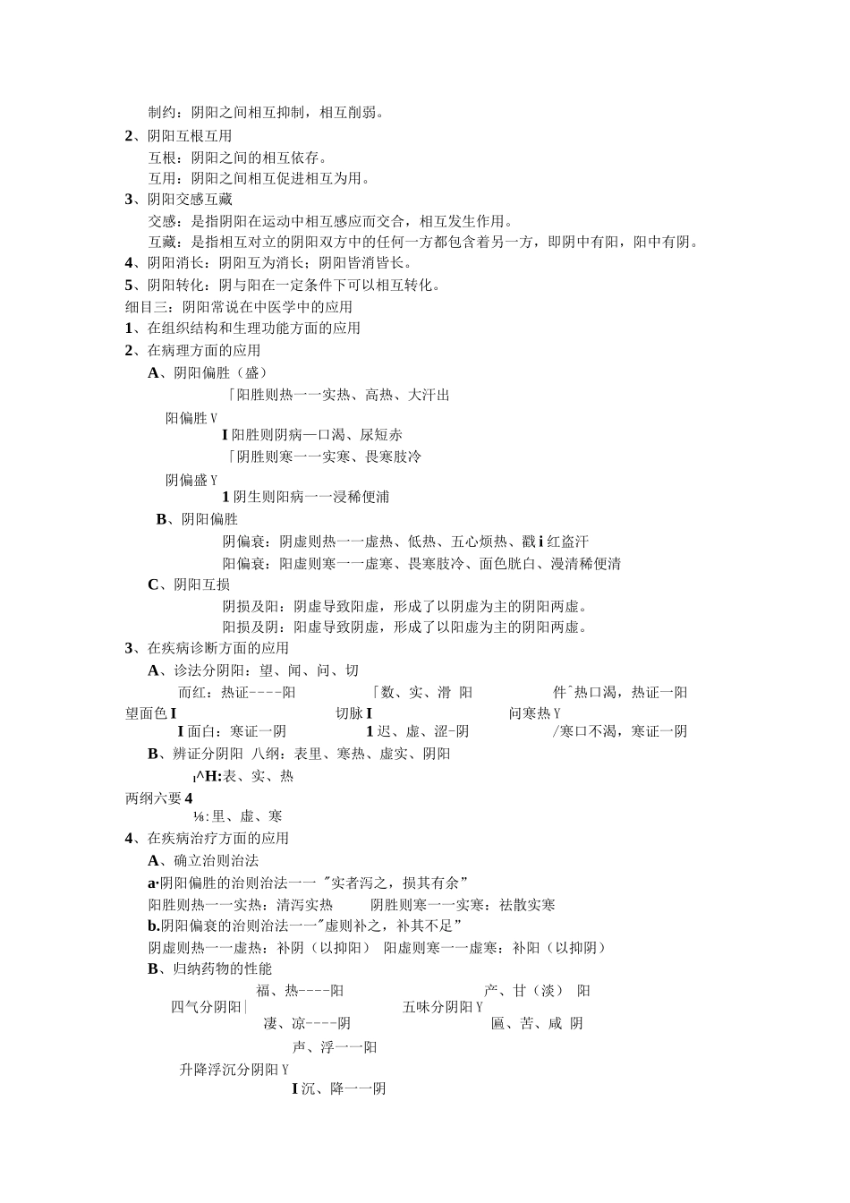 中医基础理论-课堂笔记_第2页