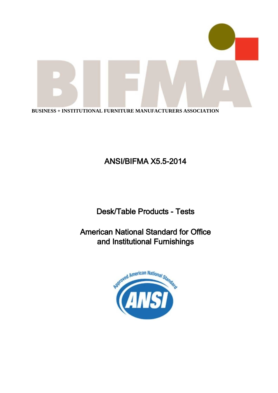 桌台最新版BIFMA+X5_第1页