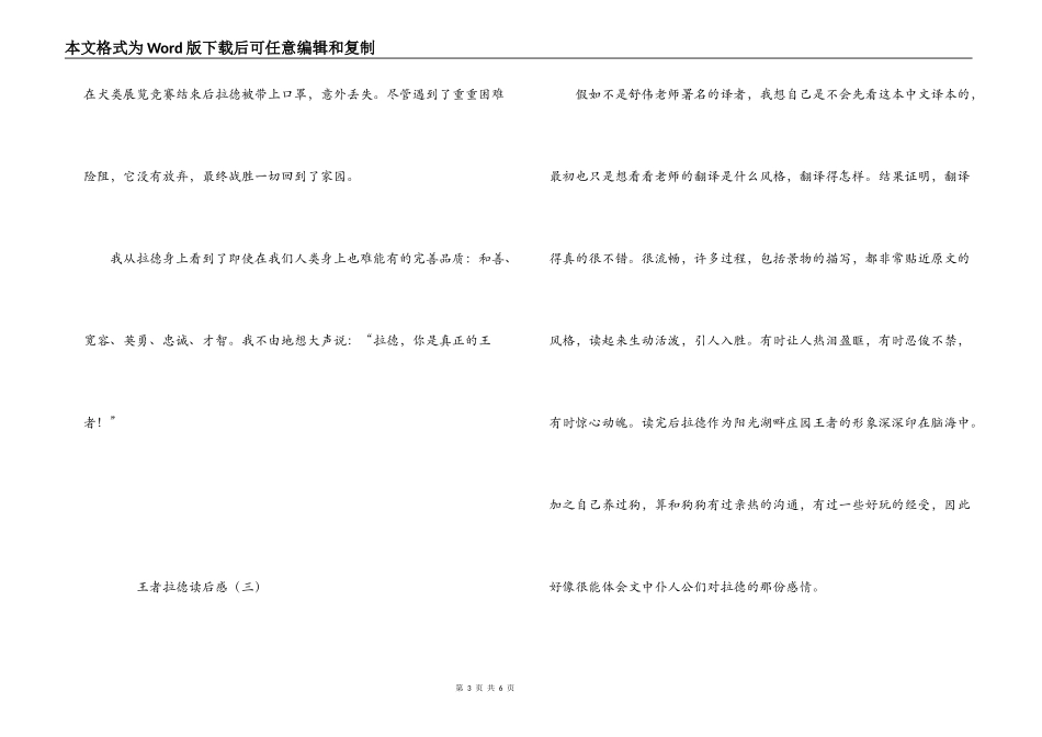 王者拉德读后感_第3页