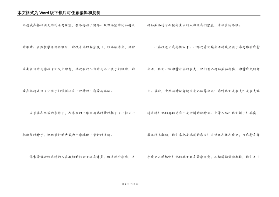 学生爱国演讲稿——中华魂！_第2页