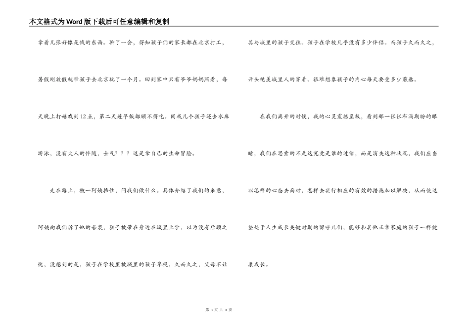暑期社会实践日志_第3页
