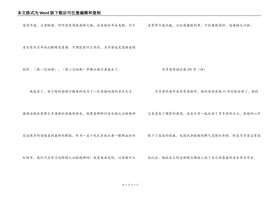 贝多芬传读后感200字_第3页