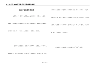 胜任才是硬道理读后感