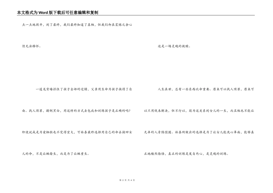 《全民目击》观后感--爱与救赎_第2页