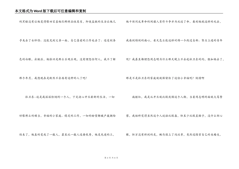 便衣警察读后感_第2页