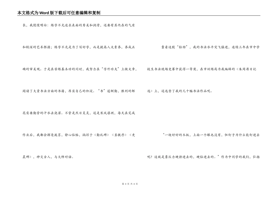 雷锋日记读后感_第3页