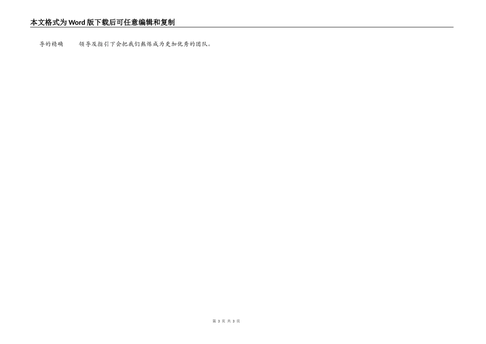 最佳服务团队获奖感言_1_第3页