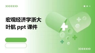 宏观经济学浙大叶航ppt课件