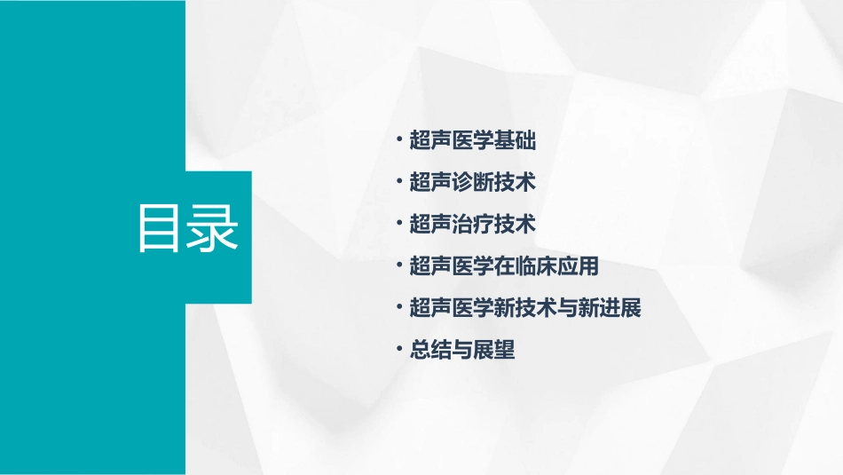 超声医学PPT模板_第2页