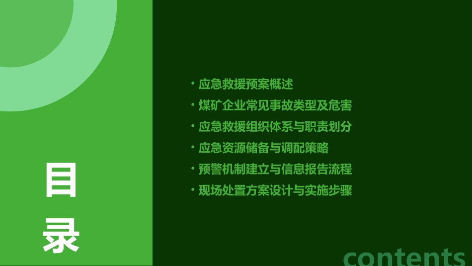 煤矿企业应急救援预案精选_第2页