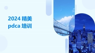 2024精美pdca培训