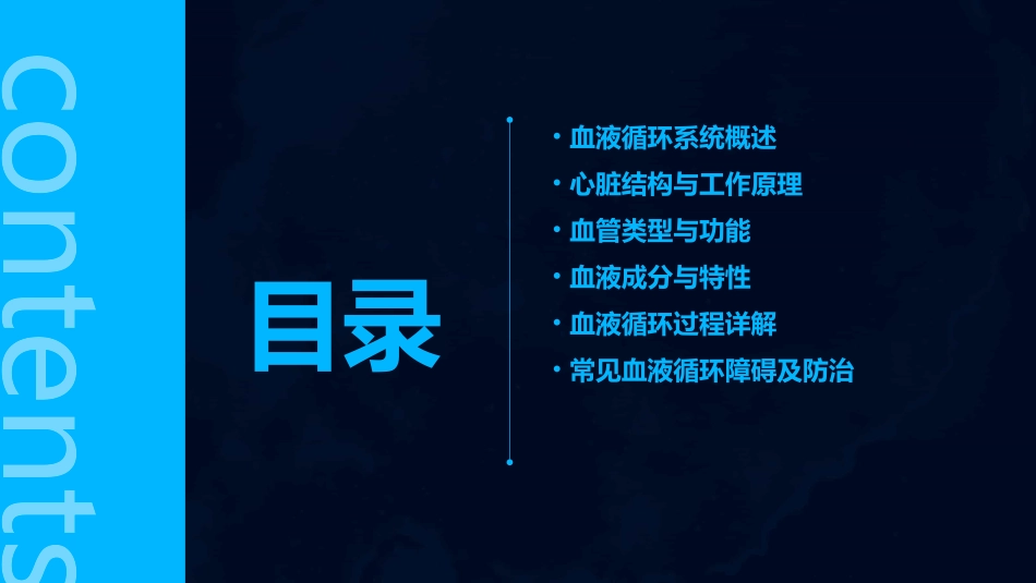 人体血液循环原理图详解课件_第2页