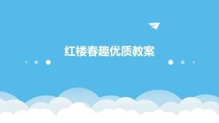 红楼春趣优质教案