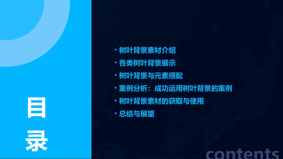 2024全新树叶背景素材_第2页