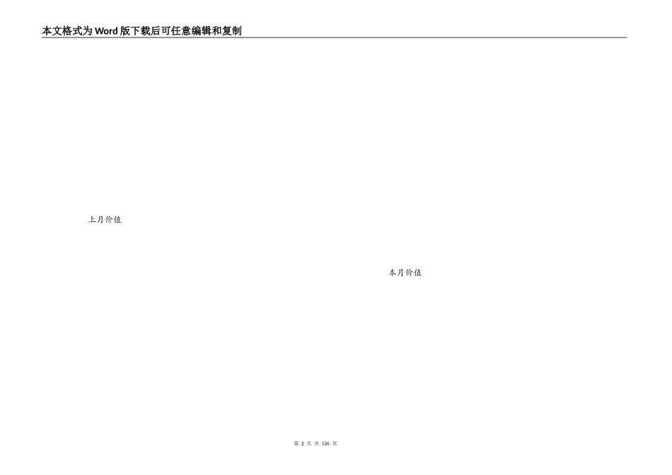 月份财务分析表_第2页