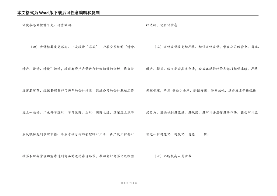 电子有限责任公司年度财务工作计划_第3页