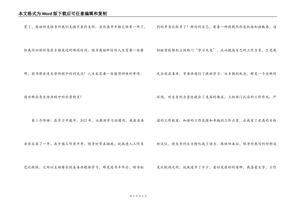 在选调生座谈会上的发言_第3页