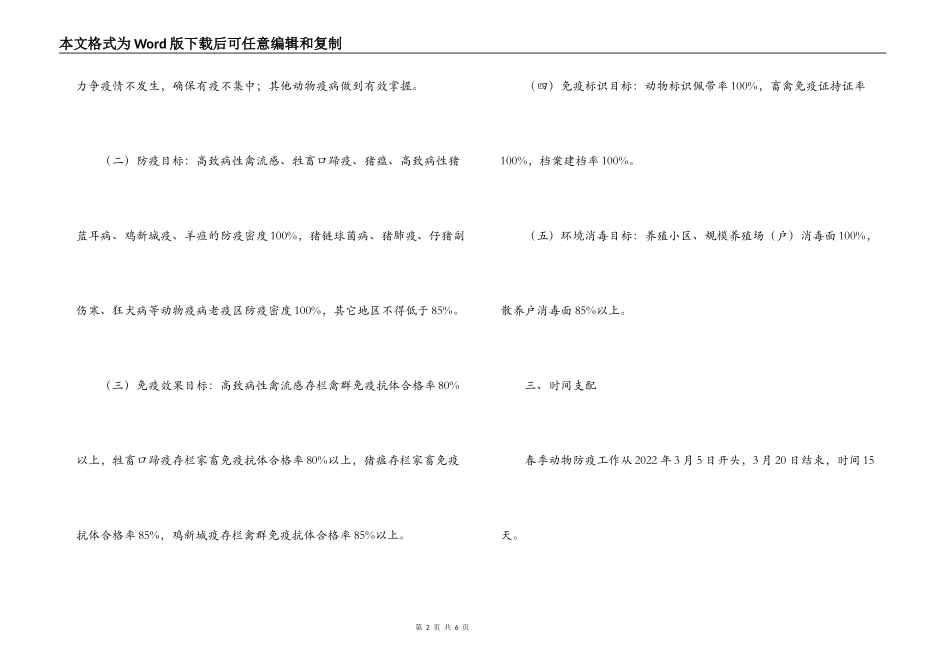 xx街办2022年春季重大动物疫病防控工作实施方案_第2页